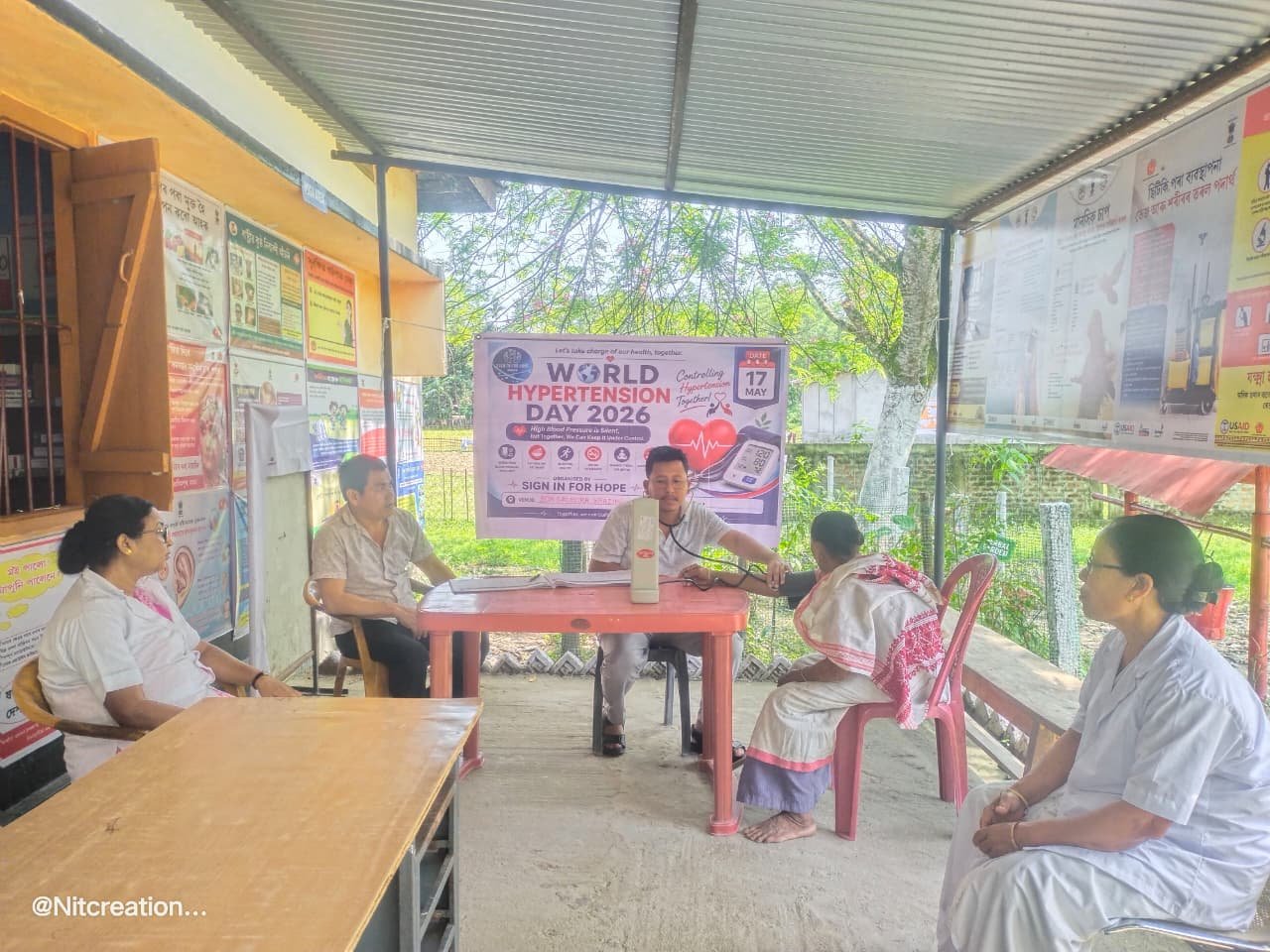 Health Screening Camp Conducted on World Hypertension Day (17 May 2026)